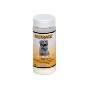 FasTrack Canine Microbial supplement bottle